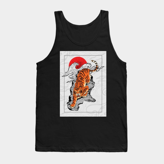 Tiger King Tank Top by samsa